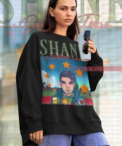 Stardew Valley Spirit Character Sweatshirt, Pixel Art Game Tee, Farming Harvst Moon Rpg