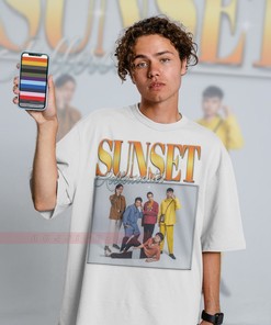 Sunset Rollercoaster Aesthetic Lofi Song T-Shirt, My Jinji Indie Rock Tee, Boy Pablo Alternative Shirt, Gift for Fans