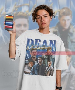 Supernatural Dean Winchester Tee - Jensen Ackles Actor Retro Shirt
