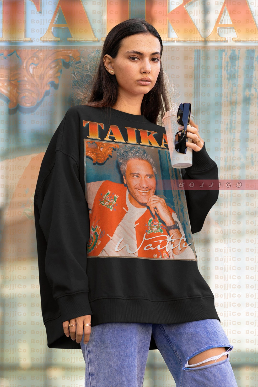 Taika Waititi Hoodie - Retro Fan Sweatshirt with Stand-Up Comedian Tees