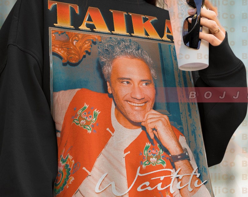 Taika Waititi Hoodie - Retro Fan Sweatshirt with Stand-Up Comedian Tees - Image 2