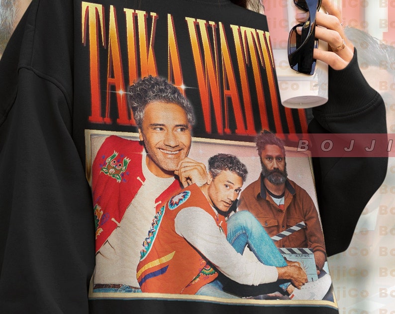Taika Waititi Retro Sweatshirt - New Zealand Filmmaker Fan Hoodie with Thor Design - Image 2