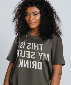 Teen Funny Shirts - This Is My Selfie Drink T-Shirt for Camera and Photography Lovers