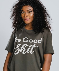 The Good Shit Sarcastic Funny Minimalist Tee, Unisex Shirt, Sarcasm Gift, Christmas Gift, Funny Tshirt