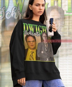 The Office TV Show Retro Sweatshirt - Schrute Farm Jim Halpert Pam Beesly Sweater for Fans