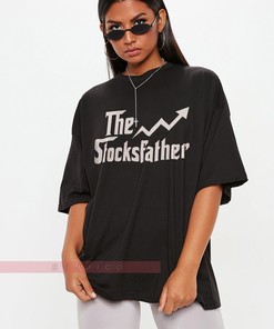 The StockFather Unisex Tee, Stock Market Trader Shirt, Day Trader Gift, Investment Trading Shirt