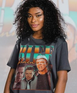 Thomas F.Wilson Biff Tannen Tee - Retro Homage Tshirt