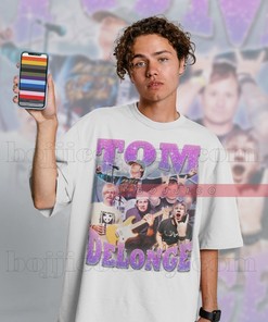 Tom DeLonge Merch Gift - Tom DeLonge Vintage Shirt Retro 90s Sweater Homage Tshirt Fan Tees