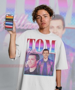 Tom Holland Merch Gift - Homage Tee - Retro 90s Sweater