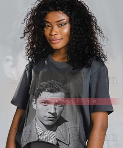 Tom Holland Retro 90s Shirt - Best Tom Holland Vintage Shirt Tribute Actor Homage Tshirt Gift for Fans