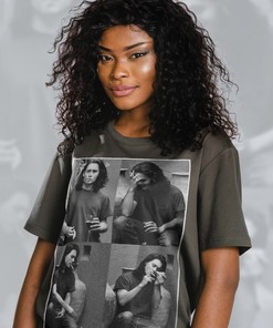 Trial Tee with Johnny Depp Photo Homage for Fans