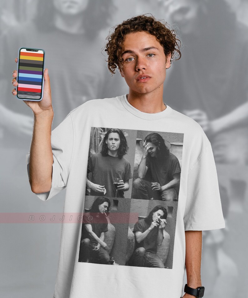 Trial Tee with Johnny Depp Photo Homage for Fans - Image 3