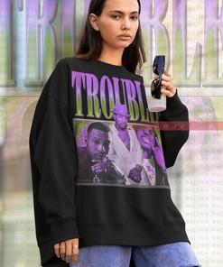 Trouble Rapper Retro Sweatshirt - Vintage Tribute to Mariel Semonte Orr with Fan Shirt