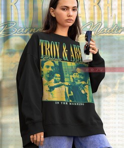 Troy and Abed Morning Sweater, Community TV Sitcom Fan Tee, Senor Ben Shirt