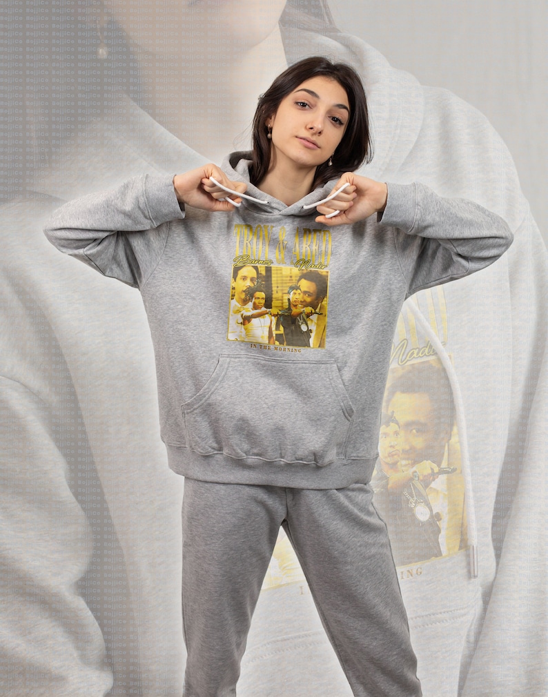 Troy and Abed Morning Sweatshirt, Community TV Sitcom Fan Tee, Senor Ben Shirt - Image 4