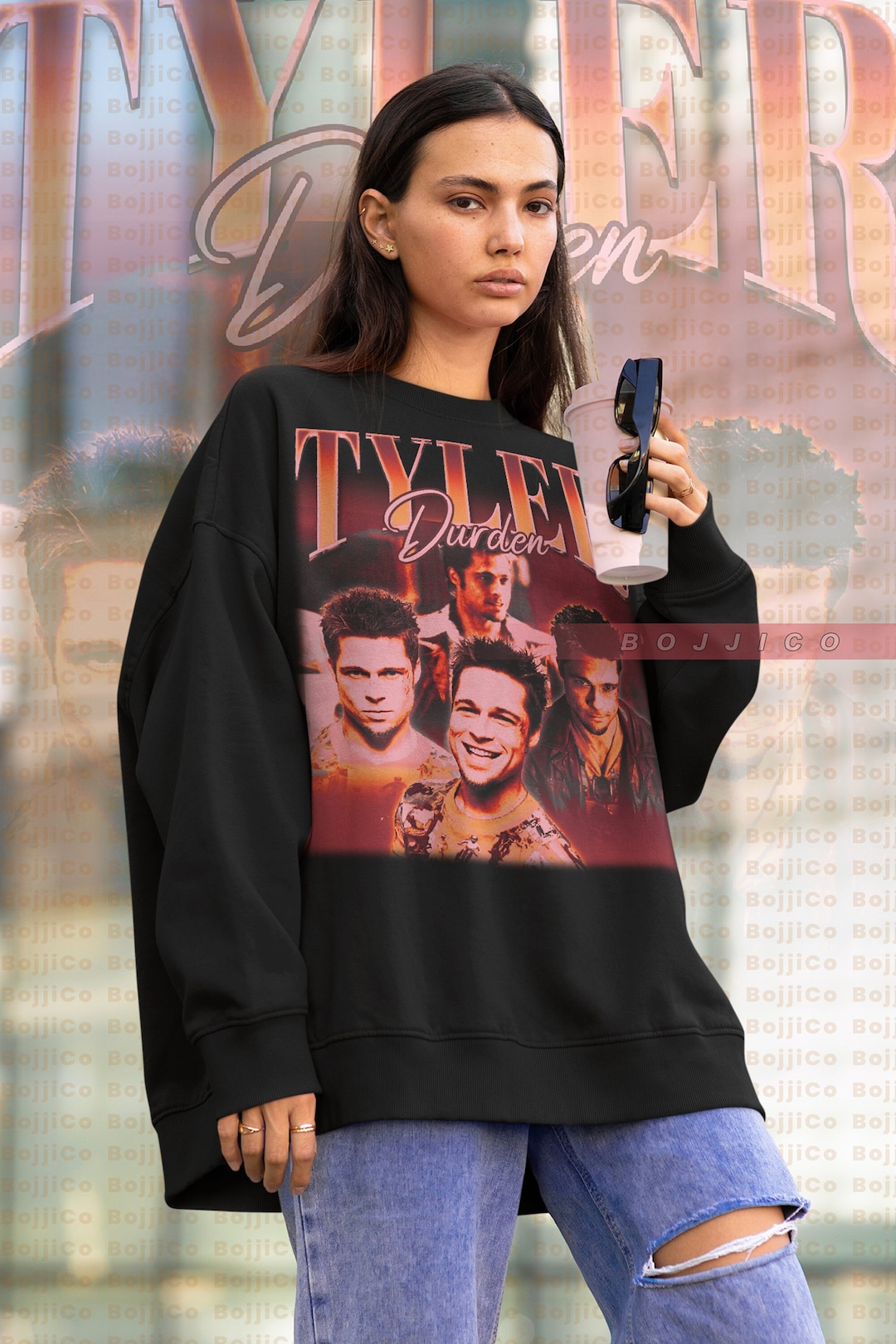 Tyler Durden Project Mayhem Sweatshirt, Fight Club Homage Sweater, Fan Gift