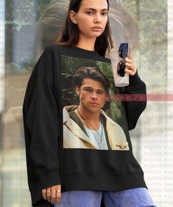 Unisex Brad Pitt 90s Aesthetic Sweatshirt - Sweater for Once Upon A Time Film Fans