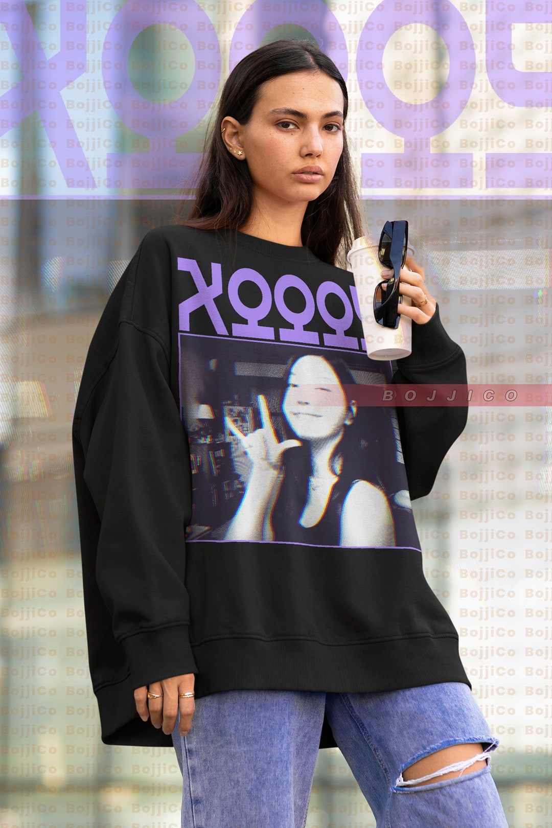 Unisex Xooos Kim Soo Yeon Sweatshirt - Light Switch Cover Artist Music Hoodie