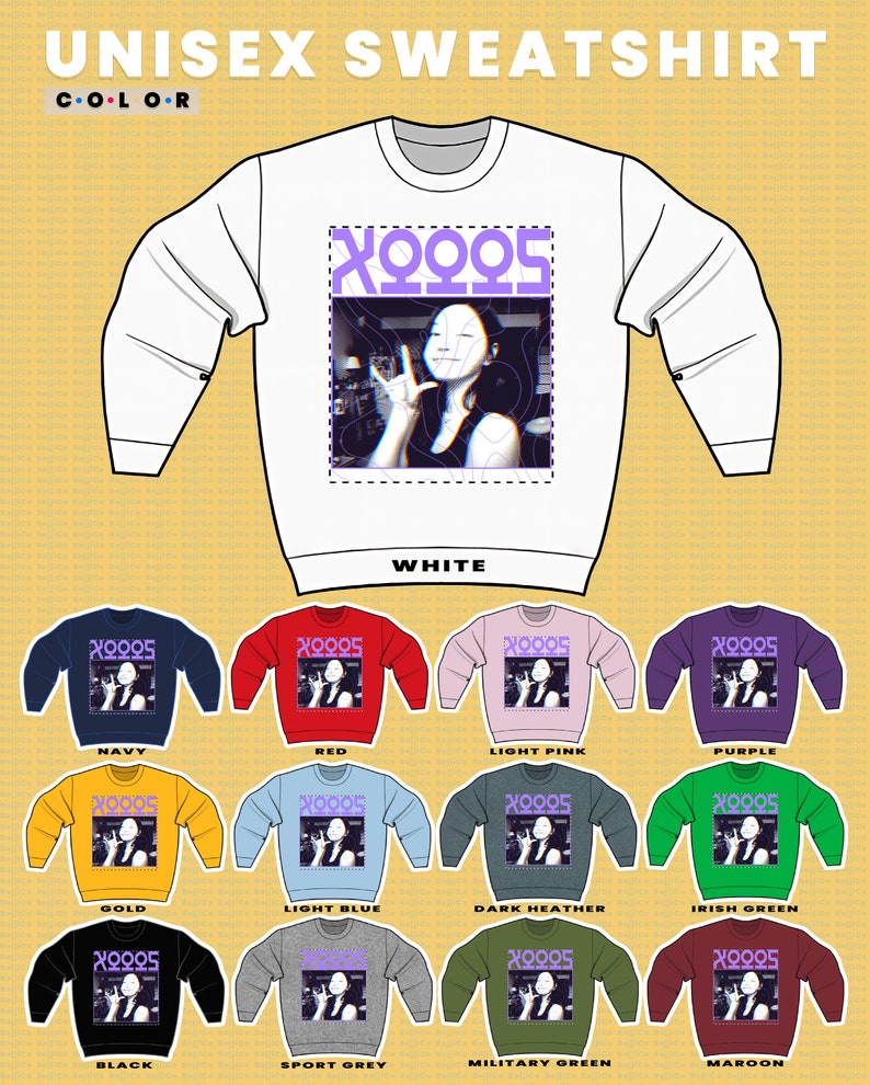 Unisex Xooos Kim Soo Yeon Sweatshirt - Light Switch Cover Artist Music Hoodie - Image 3