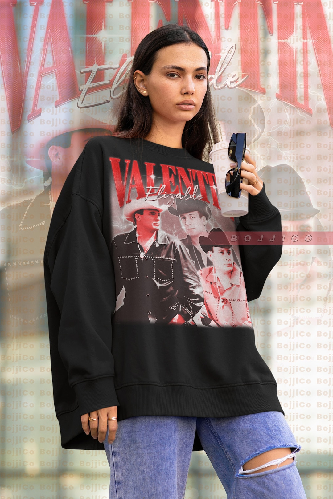 Valentin Elizalde Singer-Songwriter Sweatshirt, KAM Mexican Corridos Homage Sweater, Fan Tee, Vintage Gift