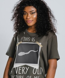 Very Old Picture Of Me Biology Tee - Unisex Sperm Shirt with Adult Humor