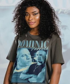 Vin Diesel Furious Fan Gift Tee - Retro Dominic Toretto Shirt for 90's Fans