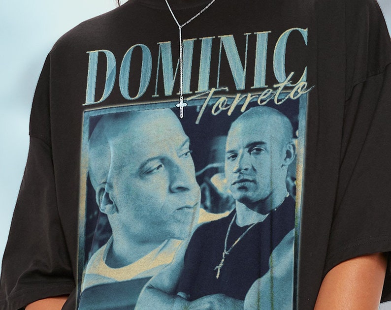 Vin Diesel Furious Fan Gift Tee - Retro Dominic Toretto Shirt for 90's Fans - Image 2