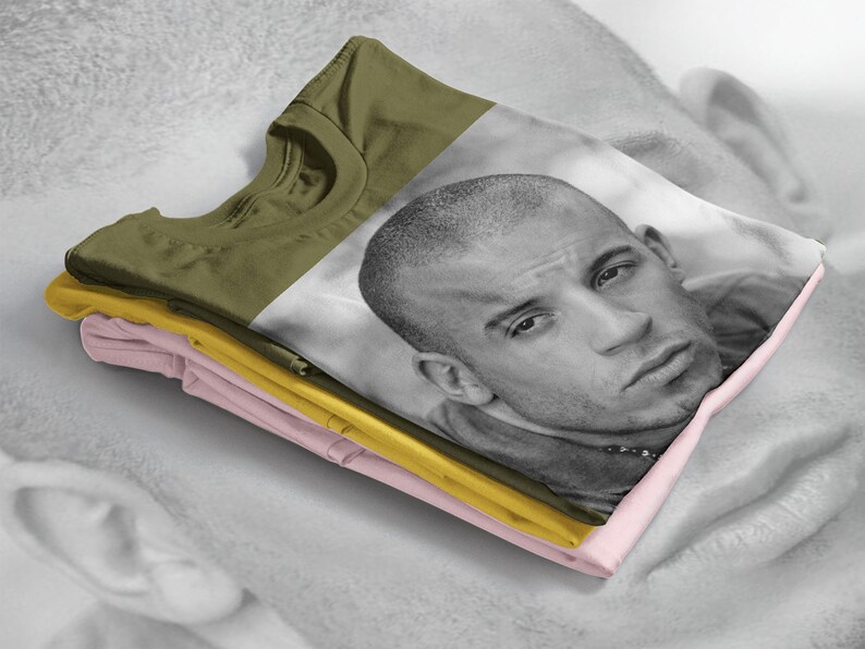 Vin Diesel Tshirt - Dominic Toretto The Furious Fan Gift Vintage 90's T-shirt with Pacifist and Riddickk - Image 4