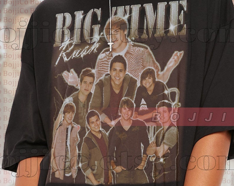 Vintage Big Time Rush Forever Tour Shirt - Rush Tour 2022 Shirt for Fans of BTR, Perfect Gift for Nostalgic Music Lovers - Image 2