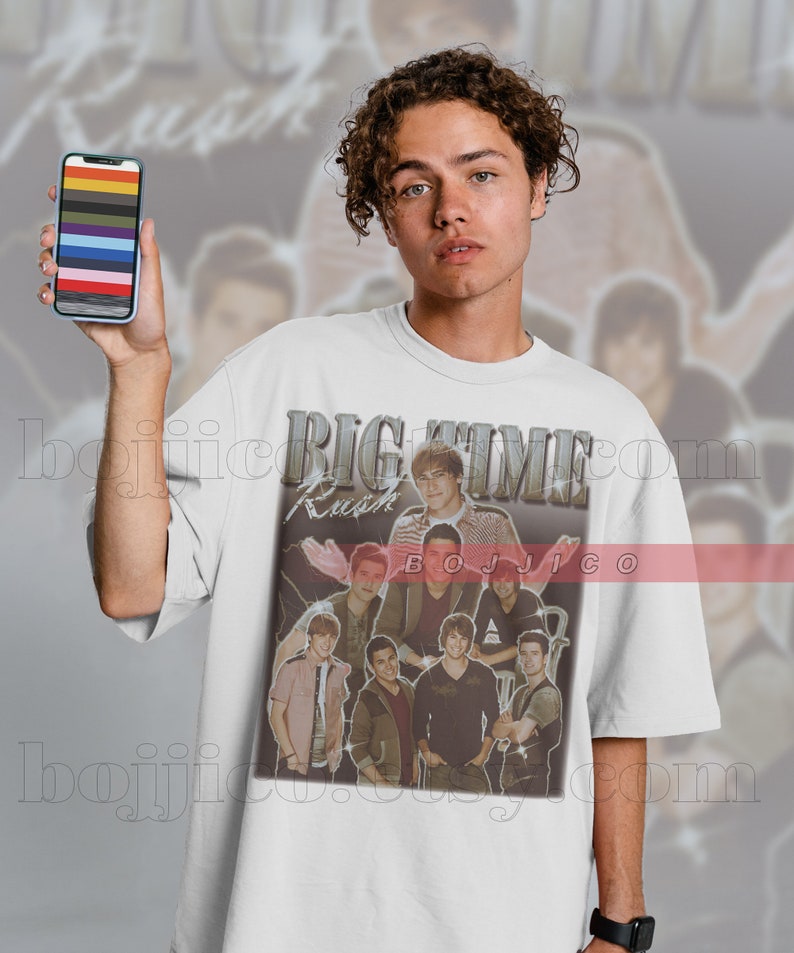 Vintage Big Time Rush Forever Tour Shirt - Rush Tour 2022 Shirt for Fans of BTR, Perfect Gift for Nostalgic Music Lovers - Image 3