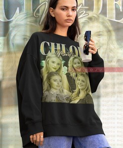 Vintage Chloe Moretz Sweatshirt - 90s Retro Actress Shirt for Fans of Chloe Moretz