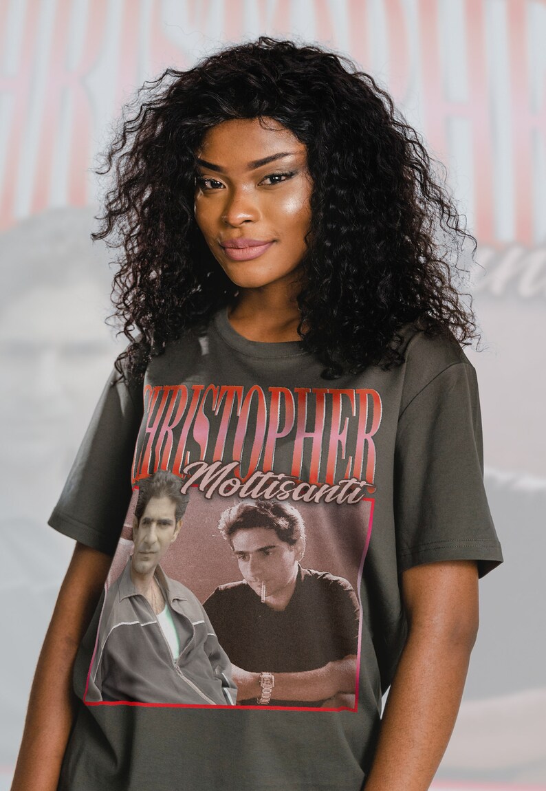 Vintage Chris Moltisanti Shirt - La Cosa Nostra - Homage Retro 90s Tee