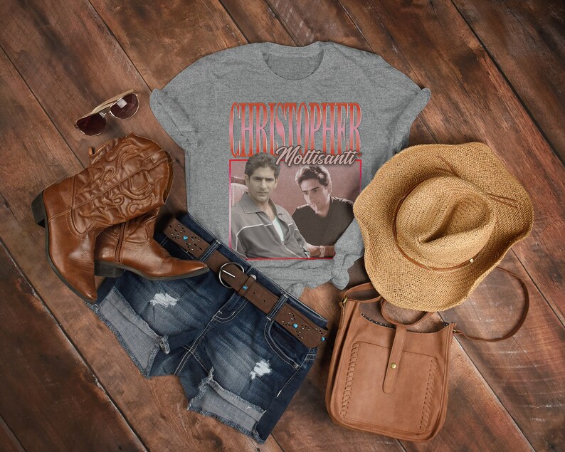 Vintage Chris Moltisanti Shirt - La Cosa Nostra - Homage Retro 90s Tee - Image 4