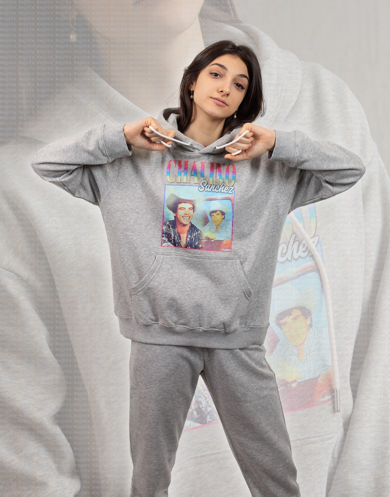 Vintage Corridos Mexican Sweatshirt - Homage Fan Tees for Fans of Chalino Sanchez and Ariel Camacho - Image 4