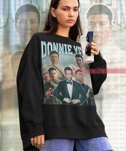 Vintage Donnie Yen Sweatshirt, Hong Kong Actor Wushu Fan Sweater
