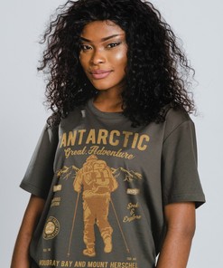Vintage Inspired Antarctic Adventure Unisex Tee - Perfect Gift for Fans