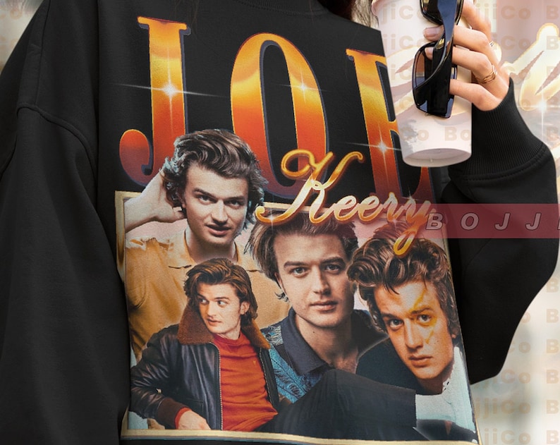 Vintage Joe Keery Sweatshirt - Actor Tee for Fans of Free Guy and Spree - Image 2