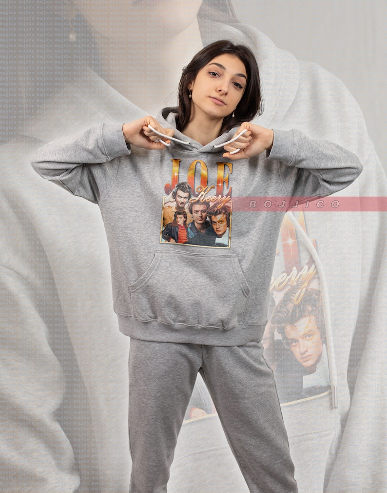 Vintage Joe Keery Sweatshirt - Actor Tee for Fans of Free Guy and Spree - Image 4