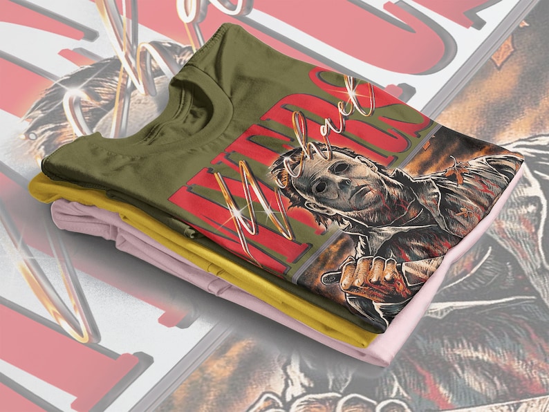 Vintage Michael Myers Horror Tee, Friday the 13th Horror Unisex Shirt, Halloween Classic Shirt - Image 4