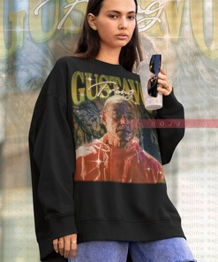 Vintage Retro GUSTAVO FRING Hoodie, Breaking Bad Fan Sweatshirt with Los Pollos Gustavo Fring Chille Sweater and Heisenberg
