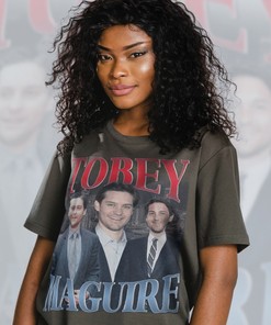 Vintage Tobey Maguire Shirt - Kinngg Homage Tee - Spiderman Fan Apparel