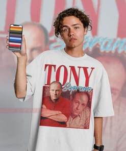 Vintage Tony Soprano Homage Tee - Retro 90s Sweater - Fan Gift