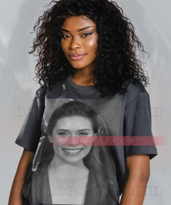WandaVision Elizabeth Olsen Tee - Vintage Shirt and Sweater Homage for Fans