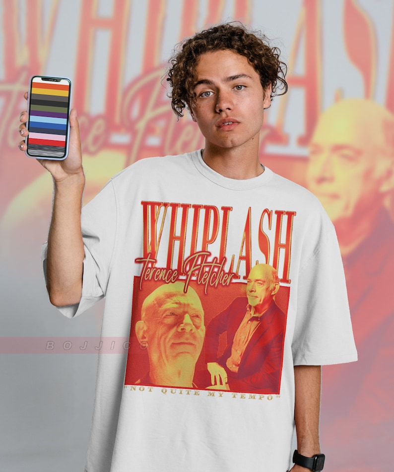 Whiplash Jazz Fan Shirt - Terence Fletcher Homage Tee - Musical Gift - Image 3