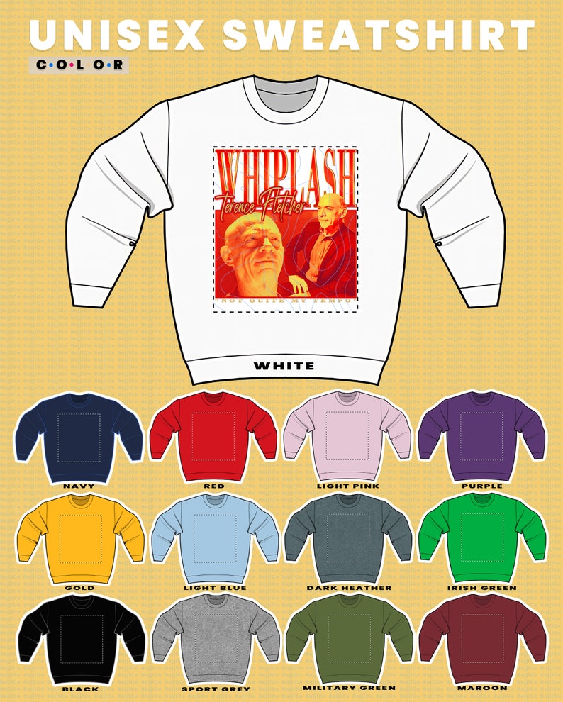 Whiplash Terrence Fletcher Quote Sweatshirt - Jazz Musician Tee for Fans - Image 3