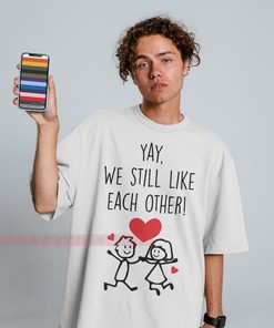 Wife and Husband Matching Tees, Valentine's Day Couple Gift