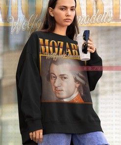 Wolfgang Amadeus Mozart Classical Fan Sweatshirt - Requiem Amadeus Homage Tee