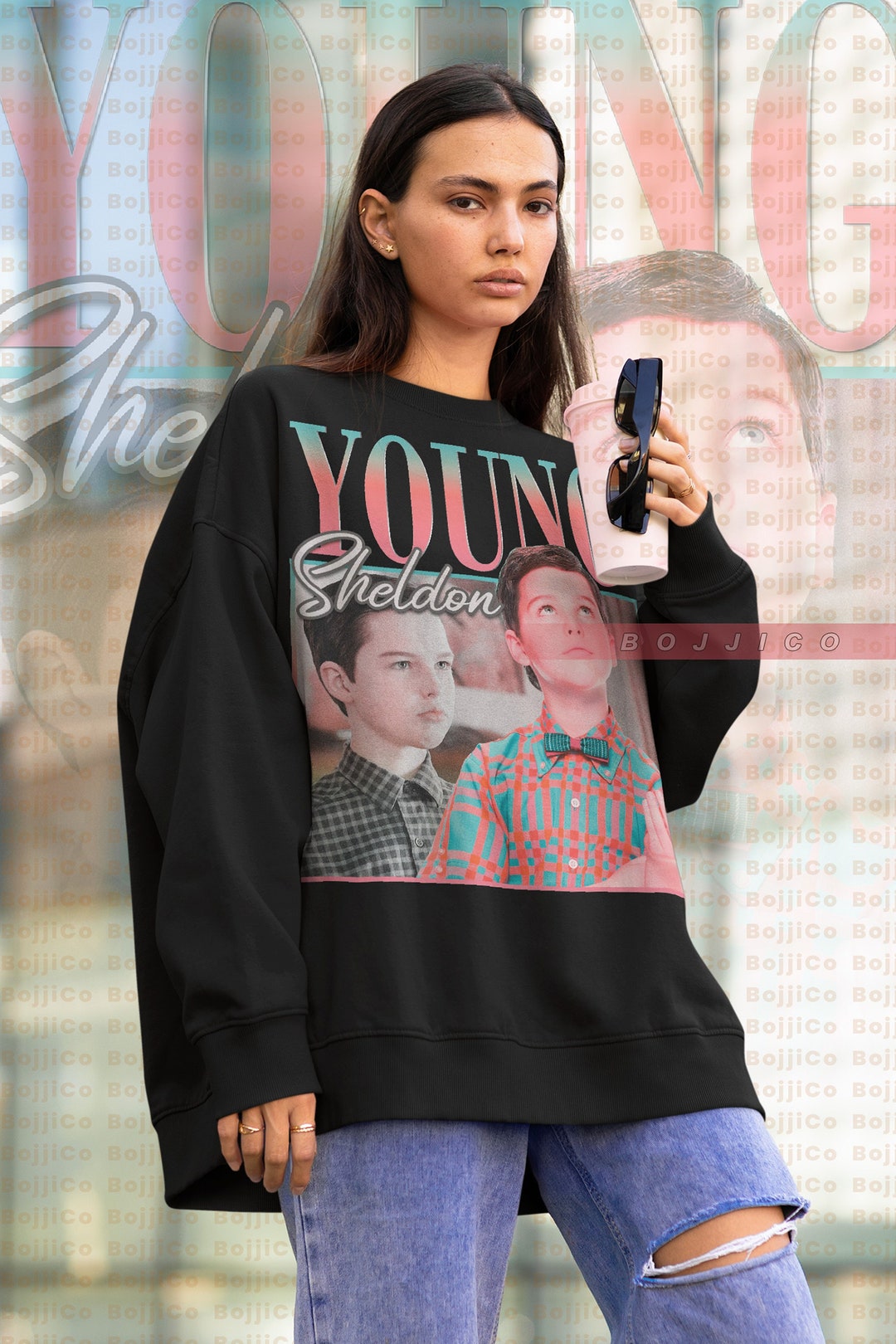 Young Sheldon Fan Homage Sweatshirt - Mary and Missy Cooper Tee