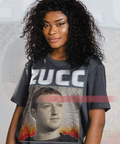 Zuckerberg Retro 90s Tee, Mark Zuckerberg Homage Fan Shirt