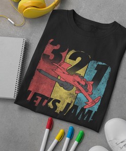321 Let's Jam Shirt: Vintage Anime Unisex Hoodie